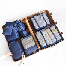 Load image into Gallery viewer, 6/7/8 Piece Set Travel Storage Bags Home Digital Data Cable Organizer For Clothes Shoe Luggage Packing Cube Suitcase Tidy Pouch
