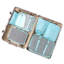 Load image into Gallery viewer, 6/7/8 Piece Set Travel Storage Bags Home Digital Data Cable Organizer For Clothes Shoe Luggage Packing Cube Suitcase Tidy Pouch
