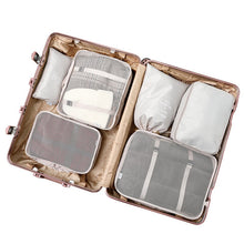 Load image into Gallery viewer, 6/7/8 Piece Set Travel Storage Bags Home Digital Data Cable Organizer For Clothes Shoe Luggage Packing Cube Suitcase Tidy Pouch
