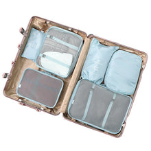 Load image into Gallery viewer, 6/7/8 Piece Set Travel Storage Bags Home Digital Data Cable Organizer For Clothes Shoe Luggage Packing Cube Suitcase Tidy Pouch
