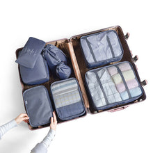 Load image into Gallery viewer, 6/7/8 Piece Set Travel Storage Bags Home Digital Data Cable Organizer For Clothes Shoe Luggage Packing Cube Suitcase Tidy Pouch
