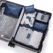 Load image into Gallery viewer, 6pcs Travel Clothes Storage Waterproof Bags Portable Luggage Organizer Pouch Packing Cube 6 Colors Local Stock Hot Selling

