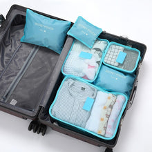 Load image into Gallery viewer, 6pcs Travel Clothes Storage Waterproof Bags Portable Luggage Organizer Pouch Packing Cube 6 Colors Local Stock Hot Selling
