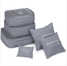 Load image into Gallery viewer, 6Pcs Waterproof Travel Clothes Storage Bags Luggage Organizer Pouch Packing Cube
