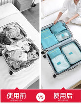 Load image into Gallery viewer, 6pcs Packing Cubes For Travel Organizer Storage Bag Set For Clothes Portable Luggage Organizer Pouch Shoes Bag Tidy Organizer
