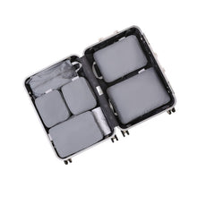 Lade das Bild in den Galerie-Viewer, 6pcs Set Travel Organizer Compression Packing Cubes Clothes Storage Bags Shoe Bag Large Capacity Luggage Organizer Accessories
