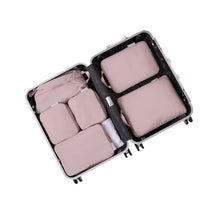 Lade das Bild in den Galerie-Viewer, 6pcs Set Travel Organizer Compression Packing Cubes Clothes Storage Bags Shoe Bag Large Capacity Luggage Organizer Accessories
