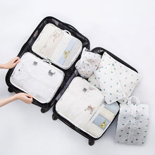 Lade das Bild in den Galerie-Viewer, 7 Travel Bags Waterproof Packing Compression Storage Bag Travel Insert Case Set Luggage Organizer Packing Cubes Mala De Viagem
