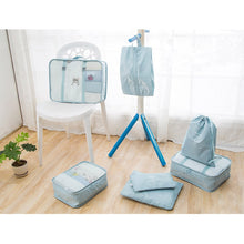 Lade das Bild in den Galerie-Viewer, 7 Travel Bags Waterproof Packing Compression Storage Bag Travel Insert Case Set Luggage Organizer Packing Cubes Mala De Viagem
