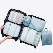 Lade das Bild in den Galerie-Viewer, 7 Travel Bags Waterproof Packing Compression Storage Bag Travel Insert Case Set Luggage Organizer Packing Cubes Mala De Viagem
