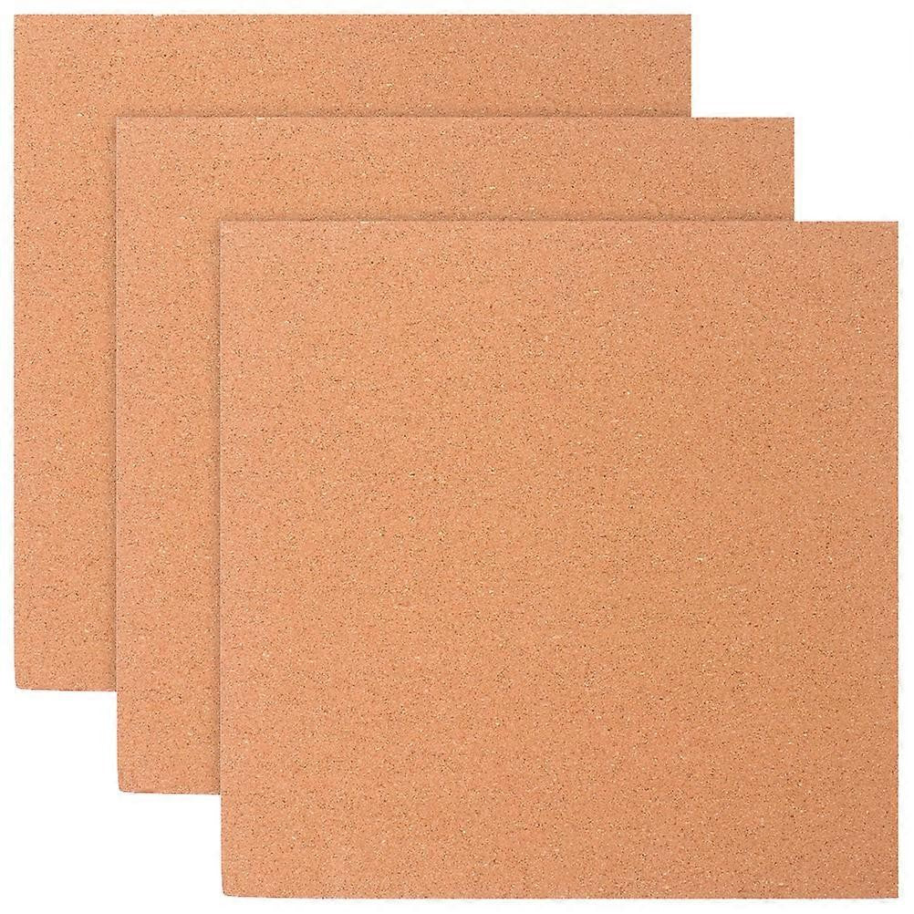 3Pcs Wall Cork Board for Photos, Notes & Reminders - Household Bulletin Board