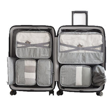Load image into Gallery viewer, 7PCS/Set Travel Bag Set Travel High Quality Oxford Cloth Ms Travel Mesh Bags Luggage Clothing Organizer Packing Cube Organiser
