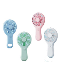 Lade das Bild in den Galerie-Viewer, Handheld Small Fan Cooler Portable Small Usb Charging Fan Mini Silent Charging Desk Dormitory Office
