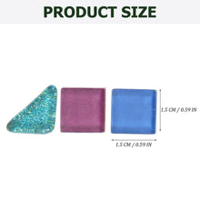 Load image into Gallery viewer, 1 Bucket Mosaic Tiles DIY Craft Material Glass Pieces
