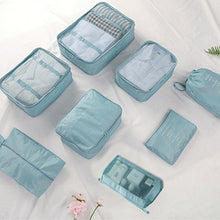 Load image into Gallery viewer, 8Pcs/set Large Capacity Luggage Storage Bags For Packing Cube Clothes Underwear Cosmetic Travel Organizer Bag Toiletries Pouch
