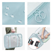 Load image into Gallery viewer, 8Pcs/set Large Capacity Travel Storage Bag for Packing Cube Clothes Underwear Cosmetic Travel Organizer Bag Toiletries Pouch
