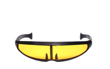Load image into Gallery viewer, Sunglasses sun Shades Stylish Laser Laser Space Robot Siamese Mercury Lens unisex

