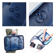 Load image into Gallery viewer, 9PCS/Set Travel Bags Multi-function Clothing Underwear Cosmetic Data Shoes Finishing Storage Bag Luggage Organizer Packing Cube
