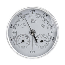 Load image into Gallery viewer, 3 in 1 Dial Weather Station - Barometer, Thermometer, Hygrometer for Pressure, Temp &amp; Humidity
