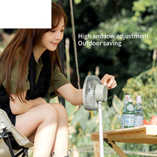 Load image into Gallery viewer, Mini Fan Portable Rechargeable Silent Usb Wireless Mobile Desktop 10000mah Camping Handheld Cooling
