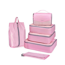 Load image into Gallery viewer, 6 Set Packing Cubes for Suitcase,Lightweight Essentials with Laundry Bag, Durable Luggage Suitcase Organizer Bag Set wi

