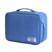Lade das Bild in den Galerie-Viewer, Cable Storage Bag Waterproof Digital Electronic Organizer Portable USB Data Line Charger Plug
