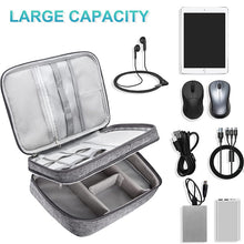 Lade das Bild in den Galerie-Viewer, Cable Storage Bag Waterproof Digital Electronic Organizer Portable USB Data Line Charger Plug
