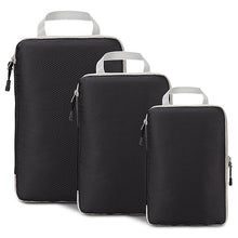 Load image into Gallery viewer, Compressible storage bag set Three-piece Compression Packing Cube Travel Luggage Organizer foldable Travel Bag Organizer
