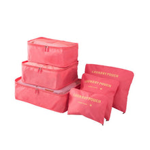 Load image into Gallery viewer, Compressible storage bag set Three-piece Compression Packing Cube Travel Luggage Organizer foldable Travel Bag Organizer
