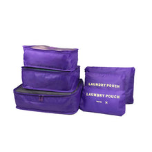 Load image into Gallery viewer, Compressible storage bag set Three-piece Compression Packing Cube Travel Luggage Organizer foldable Travel Bag Organizer
