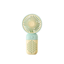 Load image into Gallery viewer, Electric Fan Handheld with Handle Fans Tabletop Air Cooling Tool Supply for Outdoor Travelling Stude
