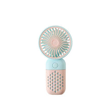 Load image into Gallery viewer, Electric Fan Handheld with Handle Fans Tabletop Air Cooling Tool Supply for Outdoor Travelling Stude
