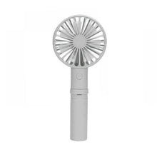 Lade das Bild in den Galerie-Viewer, Foldable Triangle Bracket Fan USB Rechargeable Handheld Refrigeration Fan 3-gear Adjustment Silent 7

