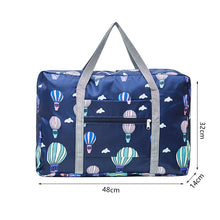 Lade das Bild in den Galerie-Viewer, Folding Travel Bags Waterproof Travel Suitcases Organizer Bags Women Cosmetic Bag Clothes Packing Cubes Travel Luggage Organizer
