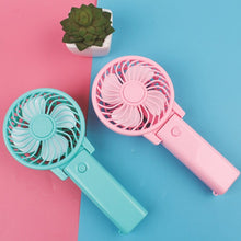 Lade das Bild in den Galerie-Viewer, Handheld Fan, Super Mini Personal Fan Portable Hand Held Fan For Girls Women Kids Outdoor Travelling
