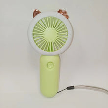 Lade das Bild in den Galerie-Viewer, Handheld Pocket Fans USB Charging Lazy Fan Desktop Mini Fan Portable Dormitory Home Gift Student Out
