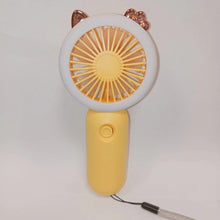 Lade das Bild in den Galerie-Viewer, Handheld Pocket Fans USB Charging Lazy Fan Desktop Mini Fan Portable Dormitory Home Gift Student Out
