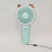 Lade das Bild in den Galerie-Viewer, Handheld Pocket Fans USB Charging Lazy Fan Desktop Mini Fan Portable Dormitory Home Gift Student Out
