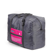 Lade das Bild in den Galerie-Viewer, High Capacity Travel Bag Women Folding Duffle Weekend Bag Nylon Travel Organizer Clothing Packing Cubes Hand Luggage Storage Bag
