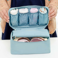 Load image into Gallery viewer, Hot Bra Underwear Socks Storage Bag Oxford Cosmetic Packing Waterproof Cube Makeup Bag Travel Luggage Organizer
