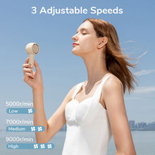 Load image into Gallery viewer, JISULIFE Mini Portable Fan Powerful Trubo Rechargeable Bladeless Fans Ultra-quiet Personal Hand Fan
