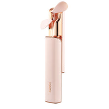 Load image into Gallery viewer, Handheld Mini Fan 2 in 1 Portable USB Recharge Silent Fan 2000mAH Powerbank Cooler Appliance D
