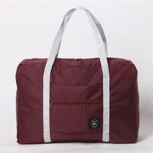 Lade das Bild in den Galerie-Viewer, Large Capacity Men Travel Bag Waterproof Nylon Luggage Bags Folding Storage Bag For Women Tote Packing Cube Travel Organizer
