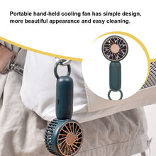 Lade das Bild in den Galerie-Viewer, Mini Fan Summer Hand Held fan USB Rechargeable Portable Fans For Outdoor Backpacking Camping Picnick
