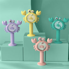 Load image into Gallery viewer, Mini Fan Vertical Grip Dual Purpose High-quality Handheld Small Fan Sturdy And Durable Student Deskt
