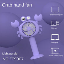 Load image into Gallery viewer, Mini Fan Vertical Grip Dual Purpose High-quality Handheld Small Fan Sturdy And Durable Student Deskt

