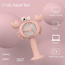 Load image into Gallery viewer, Mini Fan Vertical Grip Dual Purpose High-quality Handheld Small Fan Sturdy And Durable Student Deskt
