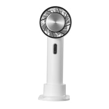 Lade das Bild in den Galerie-Viewer, Mini Handheld Fan Semiconductor Refrigeration 2200mAh Battery Portable USB Rechargeable Hand Fan Coo
