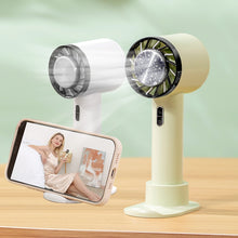 Lade das Bild in den Galerie-Viewer, Mini Handheld Fan Semiconductor Refrigeration 2200mAh Battery Portable USB Rechargeable Hand Fan Coo
