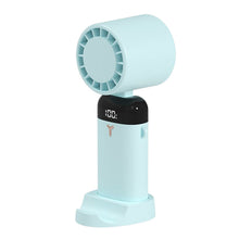 Lade das Bild in den Galerie-Viewer, Mini Handheld Fan Semiconductor Refrigeration Cooling Fan Folding Hanging Neck Air Cooler 1200/3600m
